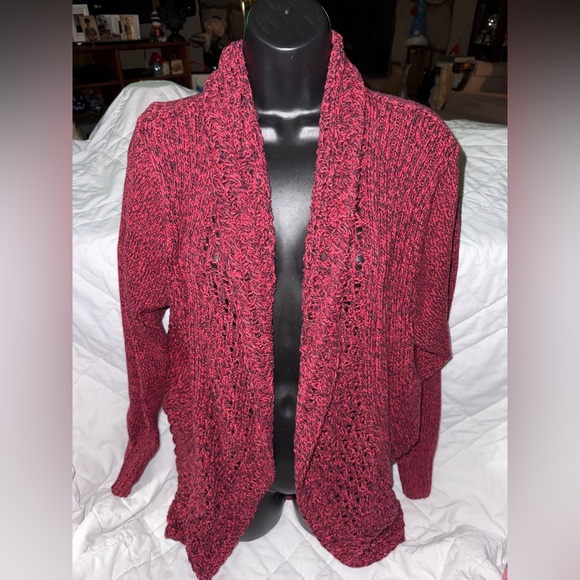 Eddie Bauer Sweaters - Eddie Bauer Surreal Cocoon Wrap